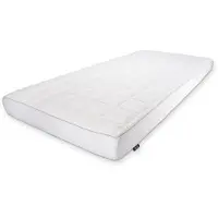 ByBorg Baby madrass 60x120 - Høyde 12 cm - Barne madrass - Skummadrass med trykkavlastende memoryskum - Premium