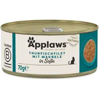 Applaws Økonomipakke Cat i saus 48 x 70 g - Tunfisk med makrell