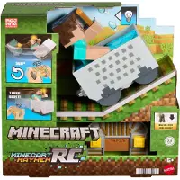 Minecraft Fjernstyrt Bil - RC Steve m. Vogn - - OneSize - Bil
