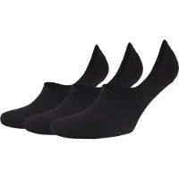 Suitable Sneakerstrømper 3-pakning Svart Størrelse
