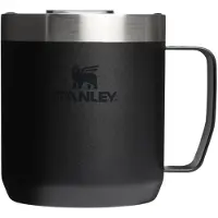 Stanley The Everyday, Termisk boks, 0,35 l, 3 timer, Svart, Rustfritt stål, Tritan