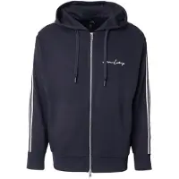 Armani Exchange for man. 8NZMSHZ9N1Z1583 Navy stretch sweatshirt (XL), Casual, Polyester