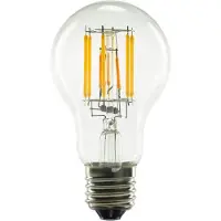 Segula LED-pære E27 6,5 W, filament dimbar