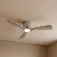 LUCANDE Smart LED-takvifte Moneno, sølv, DC, Tuya