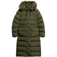 Superdry Everest Faux Fur Longline Jakke