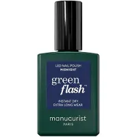 Manucurist Paris Green Flash Nail Polish 15 ml - Midnight