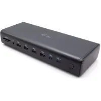 I-Tec - Dokkingstasjon - USB-C / USB4 / Thunderbolt 3 / Thunderbolt 4 - 2 x HDMI, 2 x DP, 2 x USB-C - 1GbE, 2.5GbE - 240 watt - Europa
