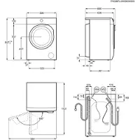 Electrolux 700 SteamCare UniversalDose 10.5 kg Kombi. vaskemaskin/tørketrommel EWI742LX6G