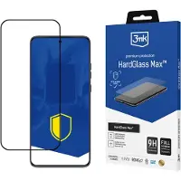 3mk Protection Forsterket herdet glass i fullskjerm 3mk HardGlass Max Black for Motorola Edge 50 Neo