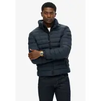Superdry for man. M5011757A Fuji Print Padded Jacket navy (3XL), Casual, Polyester