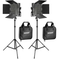 Neewer Kit 660 Bi Color LED, to lamper à 40 W, 3200–5600 K