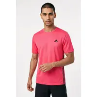 Adidas Workout Essentials Base 3 Stripes Kortarmet T-skjorte
