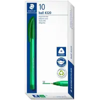 Staedtler Ballpoint pen ball 4320 10 pcs M green