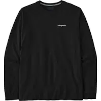 Patagonia P-6 Logo Responsibili Langermet T-skjorte svart