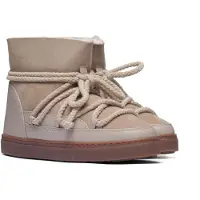 INUIKII for woman. 1001.003.0122 Classic Leather Boots beige (37), Flat, Laces, Casual