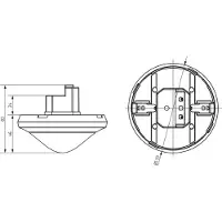 Theben theRonda S360 Slave UP sensor hvit