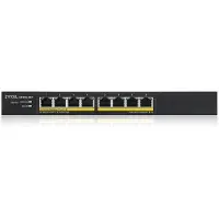 Zyxel GS1915 Series GS1915-8EP - Switch - NebulaFLEX-kompatibel - smart - 8 x 10/100/1000 (PoE+) - stasjonær, veggmonterbar - PoE+ (60 W)