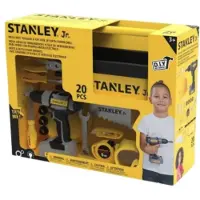 Stanley Jr. Mega Kids Toolbox & Tool Set With Power Drill Pedagogisk Leketøy