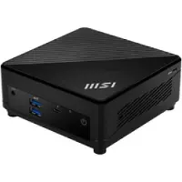MSI CUBI 5 1M 440BEU - Barebone - mini-PC 1 x Core 3 100U / inntil 4.7 GHz - RAM 0 GB - Intel Graphics - IEEE 802.11ax (Wi-Fi 6E), Bluetooth 5.3, G...
