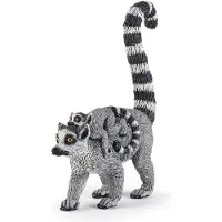Papo Lemur &amp; Young - L: 6 cm - - OneSize - Lekedyr