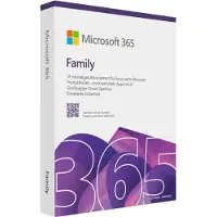 Microsoft 365 Family - Bokspakke (1 år) - inntil 6 mennesker - medieløs - Mac, Android, iOS, Win - Tysk