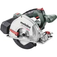 Metabo MKS 18 LTX BL 58, Metall, Sort, Grønn, Sølv, Børsteløs, Aluminium, Aluminium, Rustfritt stål, 16,5 cm