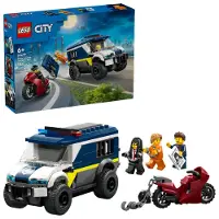 LEGO Politiets Fengselstransport Varebil Byggespill