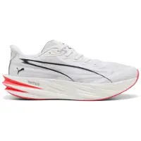 Puma Deviate Pure NITRO Running Shoes Men, Sport, White/Ultra Red/Silver, 42.5