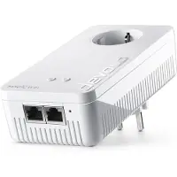 Devolo Magic 2 WiFi 6 next, 3000 Mbit/s, IEEE 802.3u, IEEE 802.11a, IEEE 802.11b, IEEE 802.11g, IEEE 802.11n, IEEE 802.11ac, IEEE 802.11ax,..., Type F, Gigabit Ethernet, 10,100,1000 Mbit/s, Wi-Fi 6 (