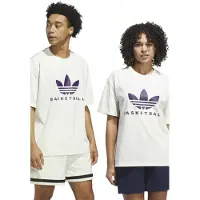 Adidas Originals Originals Basketball Courtside Kortarmet T-skjorte