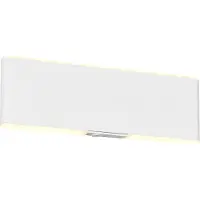TRIO LED-akkubelysning Conchita, bredde 22 cm, hvit, metall, CCT