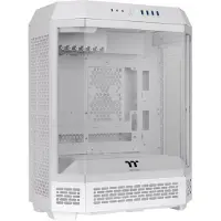 Thermaltake The Tower 600 - Mid tower - ATX - sidepanel med vindu (herdet glass) - ingen strømforsyning (PS/2) - snø - USB/lyd