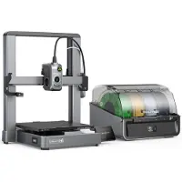 Creality Hi Combo 3D-printer sølv/svart 3D-printer + CFS