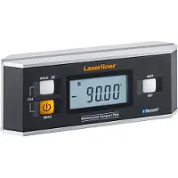 Laserliner MasterLevel Compact Plus, Sort, Grå, LCD, AAA, 1,5 V, 0 - 50 °C, 152 mm