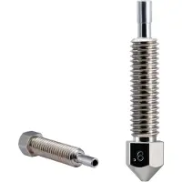 Micro-Swiss Brass Plated Wear Resistant For Flowtech Hotend 3d-skriverdyse 0.6 Mm