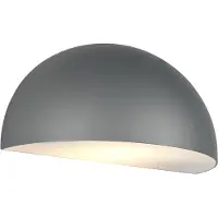 TRIO Utendørs vegglampe Maas, antrasitt, trykkstøpt aluminium, E27