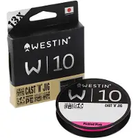 Westin W10 13-Braid Cast 'n' Jig 110m 0.128mm 7.4kg 16LBS Pickled Pink