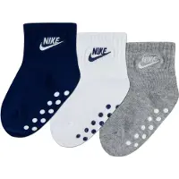 Nike Sokker - Core Futura Gripper - 3-pack - Grå/Hvit/Navy - - 16/17 - Sokker