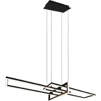 TRIO Salinas, Fleksibel montering, Svart, Svart, Metall, IP20, I