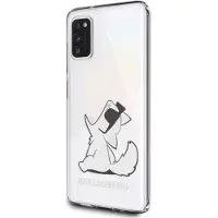 Karl Lagerfeld Choupette Fun Case for Samsung A41 - Gjennomsiktig