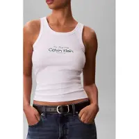 Calvin Klein Jeans Contour 2x2 Rib Graphic Ermeløs T-skjorte