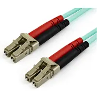 StarTech.com Om4 Lc Til Lc Multimodus Dupleks Fiberoptisk Patchkabel 15 M