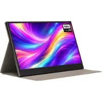 Denver PMO-15604 15,6" bærbar skjerm / Full HD IPS-skjerm / ekstern skjerm med USB-C og HDMI