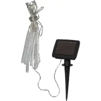 Star Trading LED-solcellelenke Bubbly, 10 lyskilder, varmhvit