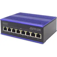 Digitus Conmutado Poe Gb Industrial Switch 8 Porter