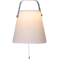 Star Trading LED-solcelle-hengelampe Solia, Ø 28 cm