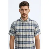Gant 3260078 Regular Fit Kortarmet Skjorte