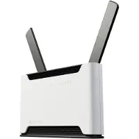 Mikrotik Chateau 5G R17 ax - Trådløs ruter - WWAN 5-port svitsj - 1GbE, 2.5GbE, 5G, LTE - Wi-Fi 6 - Dobbeltbånd - 3G, 4G, 5G