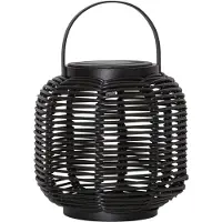 Star Trading Solar lanterne svart 15cm