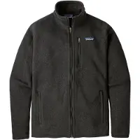 Patagonia Better Sweater Hettegenser med glidelås svart